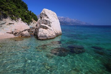 Wall Mural - Adriatic beach in Croatia