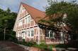 canvas print picture - Haus in Osterholz-Scharmbeck
