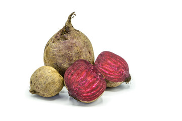 beetroot isolated on white background