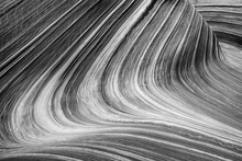 The lines and curves of sandstone, Coyote Buttes North.
