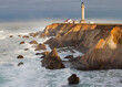 © Tandem Stock - The Point Arena lighthouse on California's Mendocino Coastline.