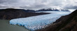 © Tandem Stock - A large double image panoramic of Grey Glacier in Patagonia, Chile.