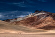 © Tandem Stock - The Vicugna is an endangered species of the Lama family, shot here from afar in the wide open and other worldly and volcanic Eduardo Avaroa Andean Fauna National Reserve in south west Bolivia.