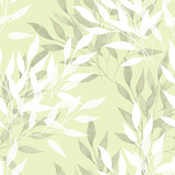 Fototapeta Sypialnia - Watercolor branch.Seamless pattern of autumn tree branches.Image on white and colored background