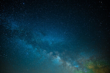 Wall Mural - milky way star constellation astrology science landscape