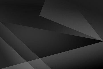 Poster - background black color overlap layer poster cover modern color. illustration abstract geometrical
