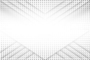 Poster - halftone wave white and grey abstract background  use for illustration business design and technology