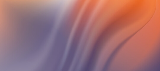 Poster - Web header background design with liquid orange and grey paint flow. Abstract fluid drapery for website, brochure, banner, poster.