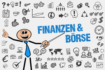 Wall Mural - Finanzen & Börse 