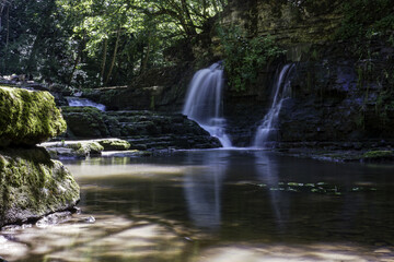 Wall Mural - Wasserfall Schlichemklamm