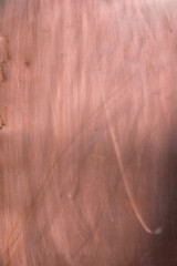  Copper background. Copy space. Vertical image.