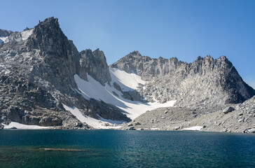 Wall Mural - lake in the mountains