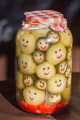 Wall Mural - Jar of pickles,romanian pickles