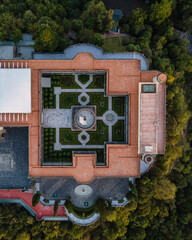 Patio de castillo en la Ciudad de México