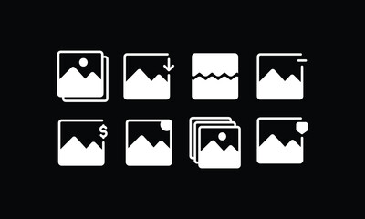 Poster - User Interface Icons, icon images for websites and applications