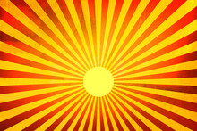 Retro Groovy Sunburst Background Pattern In 60s Hippy Style Grunge Textured Vintage Color Palette Of Blue Orange Red Beige And Brown In Spiral Or Swirled Radial Striped Starburst Retro Groovy Sunburst