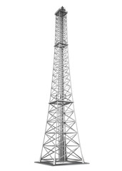 Poster - Communication Tower Isolated