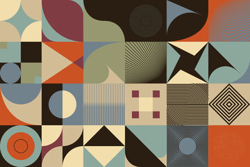 Poster - digital design abstract vector pattern