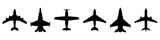 Fototapeta  - Set icons Airplane, Airplane icon vector, in trendy flat style isolated on white background. Airplane icon image, Airplane icon illustration eps 10