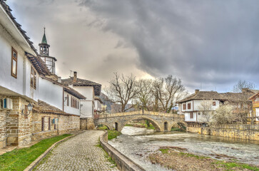 Wall Mural - Tryavna historical center, Bulgaria