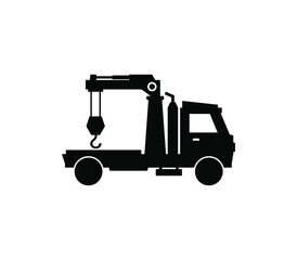 Canvas Print - Tow truck icon