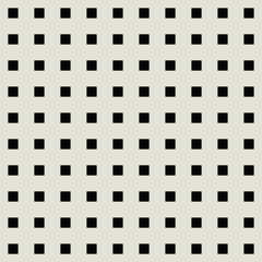 Poster - Mesh 10x10 squares. Vector same black squares pattern.