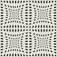 Poster - Four convex grids. Vector same convex tile ornament.