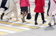 © Radnatt - pedestrians cross the street at a pedestrian crossing