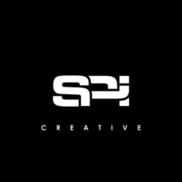 SPI Letter Initial Logo Design Template Vector Illustration