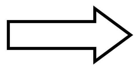 ngi1255 newgraphicicon ngi - right arrow icon . forward - outline design element . isolated on white