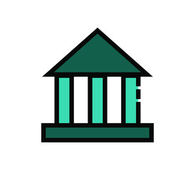 Poster - Bank icon