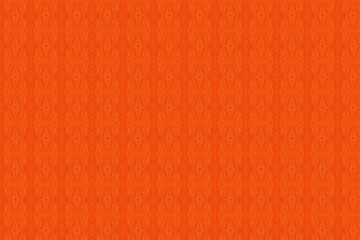 Poster - Seamless pattern with orange color.