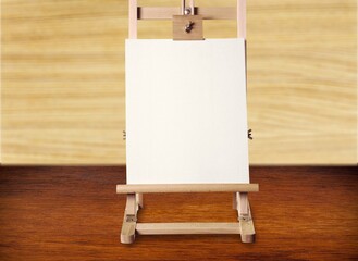 Canvas Print - Easel.