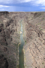 Wall Mural - Rio Grande Gorge in New Mexico, USA