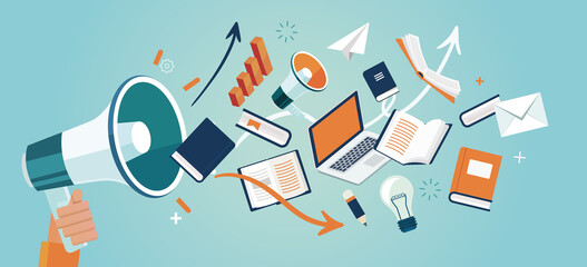 Wall Mural - marketing