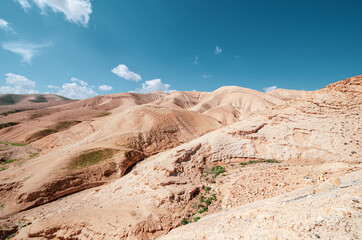 Desert landscape near Jerusalem, Israel.