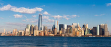 Lower Manhattan City Skyline, Featuring Some Of The Tallest Buildings In New York City, USA.