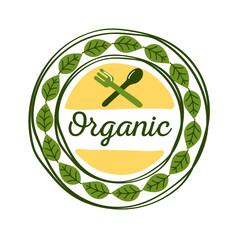 Poster - organic product label