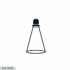 Poster - spotlight icon vector