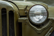 Headlight Of Military Jeep Car Willys MB