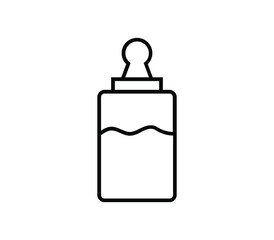 Wall Mural - Baby bottle icon