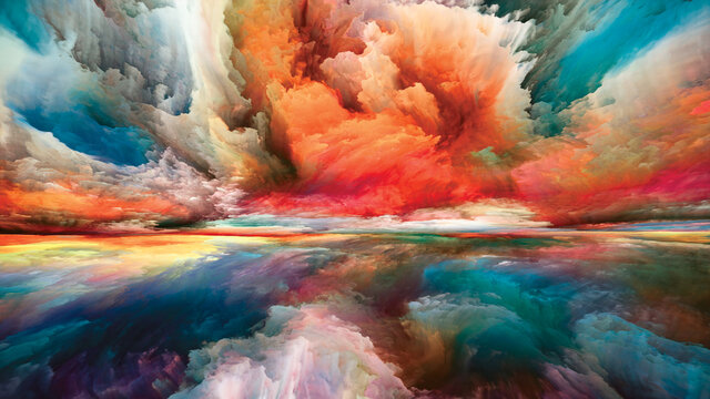 Wall Mural - The Mist of Inner Spectrum