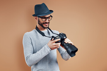 Wall Mural - Handsome young man in casual wear 