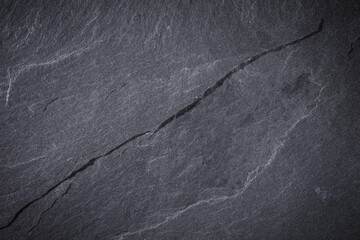 Wall Mural - Dark grey and black slate background or texture