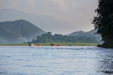 Mekong river in Laos