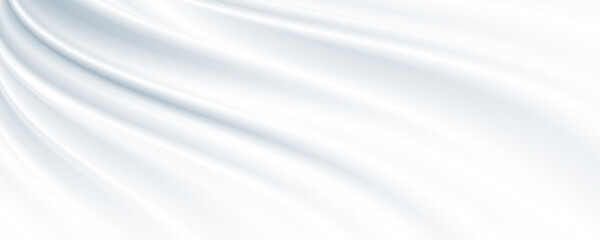 Wall Mural - White fabric background with copy space