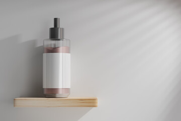 Poster - Isolated Cosmetic Cream Bottle 3D Rendering