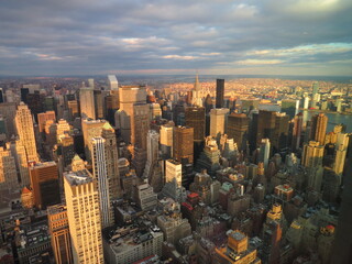 View from the top of the Empire State Building