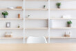 © Prostock-studio - Workplace of employee, blogger, doctor in clinic or home office
