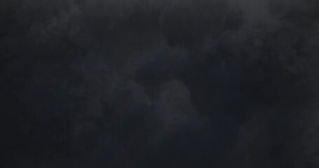 Poster - thick dark smoke with flaming explosion.